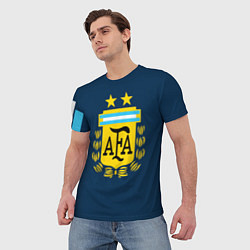 Футболка мужская Сборная Аргентины, цвет: 3D-принт — фото 2