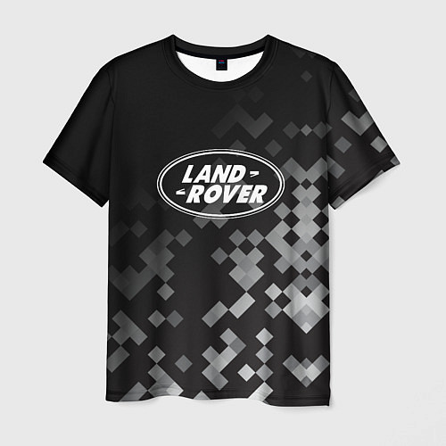 Мужская футболка LAND ROVER ГОРОДСКОЙ КАМУФЛЯЖ / 3D-принт – фото 1