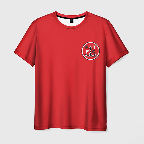 Мужская футболка № 33 Jamie Vardy Fleetwood Town / 3D-принт – фото 1