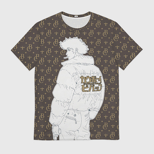 Мужская футболка Cowboy Bebop Louis Vuitton / 3D-принт – фото 1