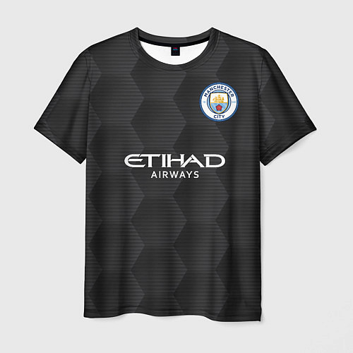Мужская футболка Manchester City Home Goalkeeper 202122 / 3D-принт – фото 1