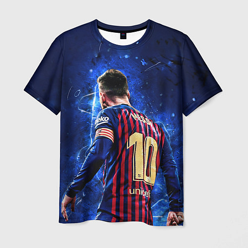 Мужская футболка Leo Messi Лео Месси 10 / 3D-принт – фото 1