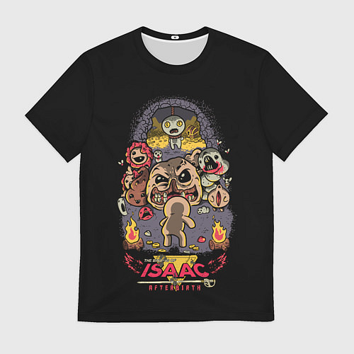 Мужская футболка Айзек - подземелье / 3D-принт – фото 1