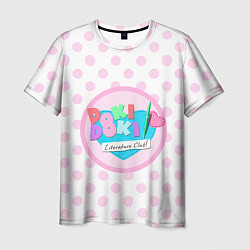 Футболка мужская Doki Doki Literature Club, цвет: 3D-принт