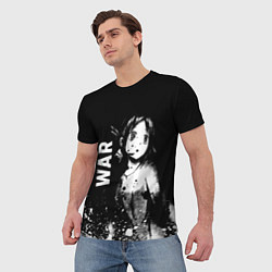 Футболка мужская War, цвет: 3D-принт — фото 2