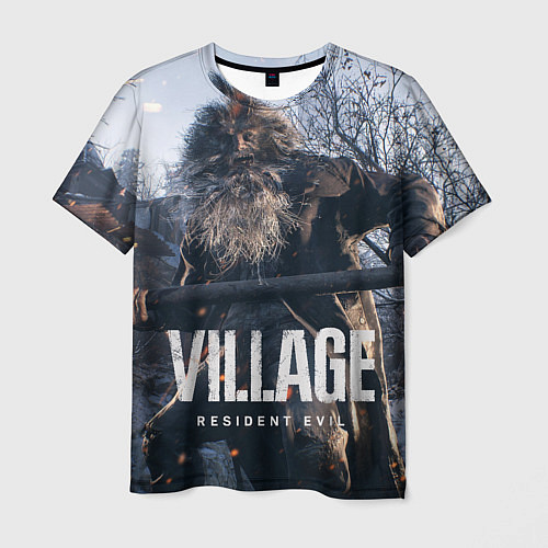 Мужская футболка RESIDENT EVIL VILLAGE / 3D-принт – фото 1