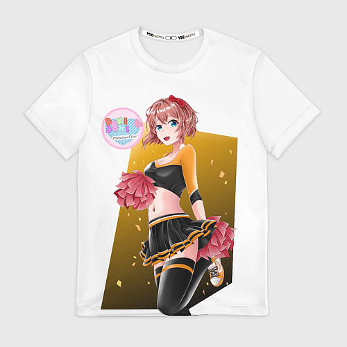 Мужская футболка Saeri Doki Doki LiteratureClub / 3D-принт – фото 1