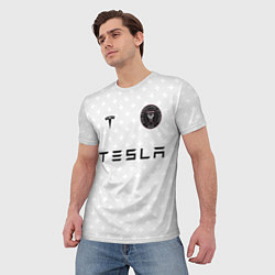 Футболка мужская INTER MIAMI FC TESLA KIT, цвет: 3D-принт — фото 2