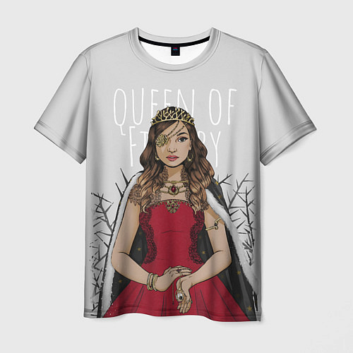 Мужская футболка Queen of Fillory / 3D-принт – фото 1
