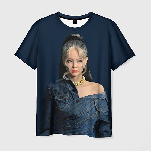 Мужская футболка Jennie jeans / 3D-принт – фото 1