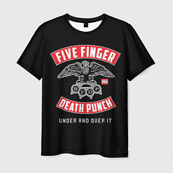 Футболка мужская Five Finger Death Punch 5FDP, цвет: 3D-принт