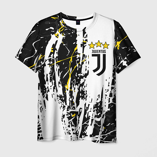 Мужская футболка JUVENTUS ЮВЕНТУС ГРАНЖ / 3D-принт – фото 1