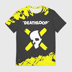 Футболка мужская Deathloop - Paint, цвет: 3D-принт