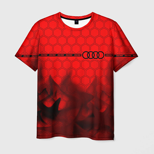 Мужская футболка Audi - Racing Line / 3D-принт – фото 1