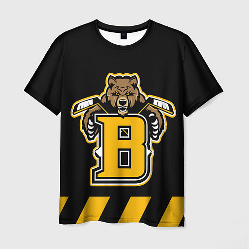 Мужская футболка BOSTON BRUINS / 3D-принт – фото 1