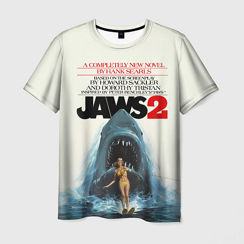 Мужская футболка Jaws 2 / 3D-принт – фото 1