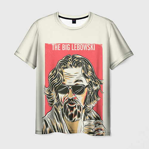 Мужская футболка The Big Lebowski Dude / 3D-принт – фото 1