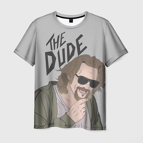 Мужская футболка The Dude / 3D-принт – фото 1