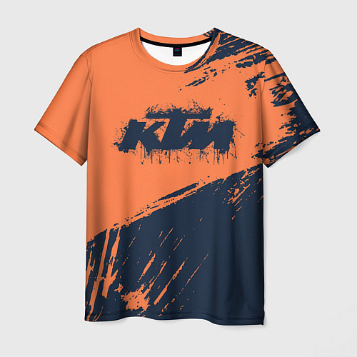 Мужская футболка KTM ГРАНЖ Z / 3D-принт – фото 1