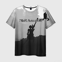Футболка мужская Nier Automata Z, цвет: 3D-принт
