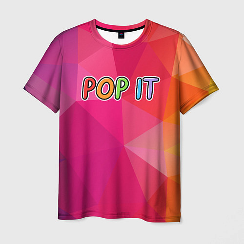 Мужская футболка POP IT ПОП ИТ Z / 3D-принт – фото 1