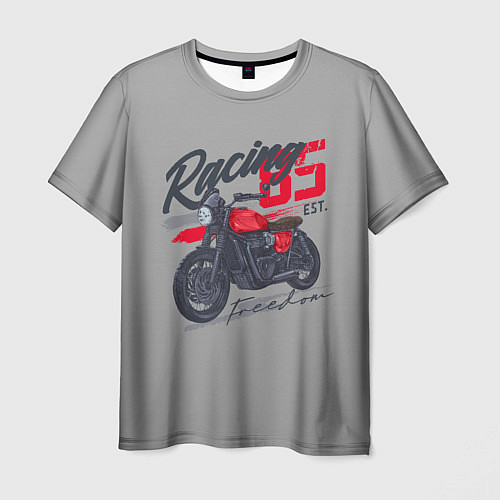 Мужская футболка Racing 85 / 3D-принт – фото 1