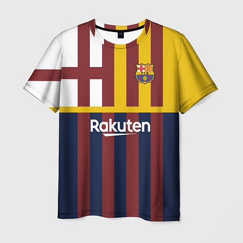 Мужская футболка BARCELONA FC БАРСЕЛОНА ФК BARCA / 3D-принт – фото 1