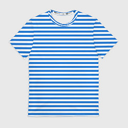 Футболка мужская Морская униформа, цвет: 3D-принт