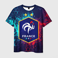Футболка мужская Сборная Франции, цвет: 3D-принт