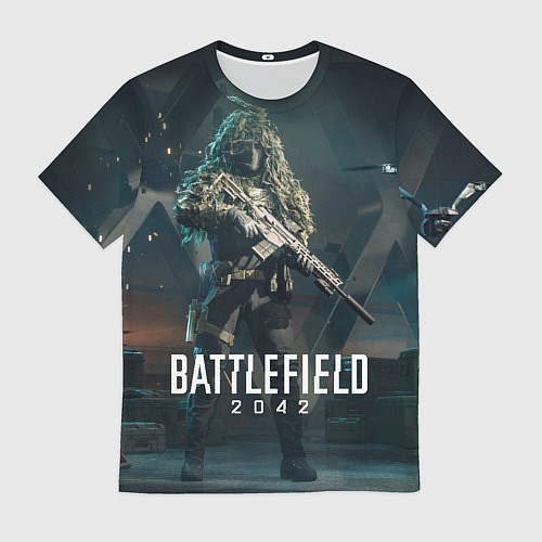 Мужская футболка BATTLEFIELD 2042 Батлфилд / 3D-принт – фото 1