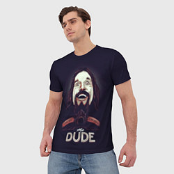 Футболка мужская Большой Лебовский The Dude, цвет: 3D-принт — фото 2