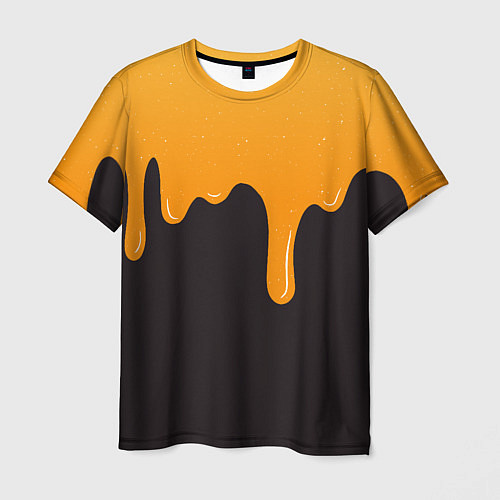 Мужская футболка Капающий мёд Dripping Honey / 3D-принт – фото 1