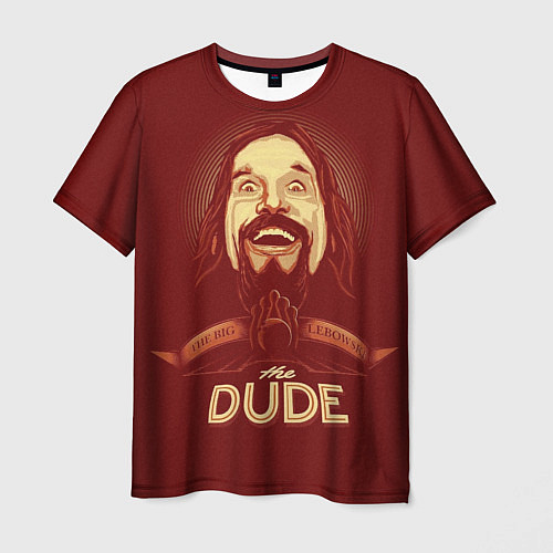 Мужская футболка The Dude / 3D-принт – фото 1