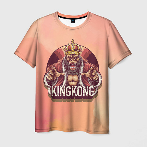 Мужская футболка Конг / 3D-принт – фото 1