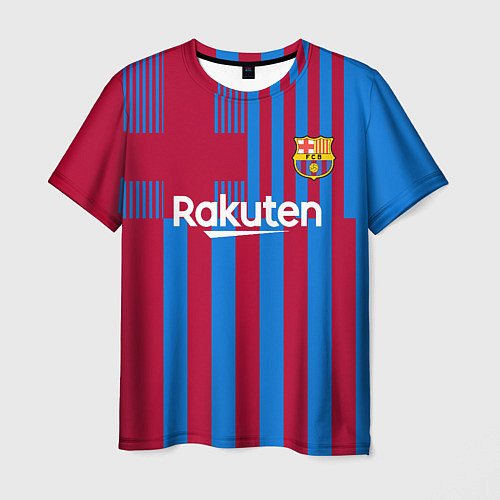 Мужская футболка Месси Барселона 20212022 / 3D-принт – фото 1