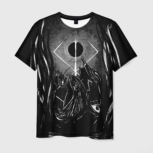 Мужская футболка БЕРСЕРК рисунок / 3D-принт – фото 1