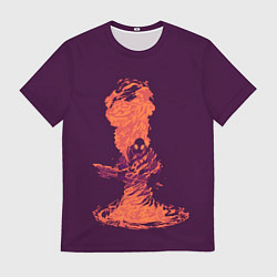 Мужская футболка Pyro in fire