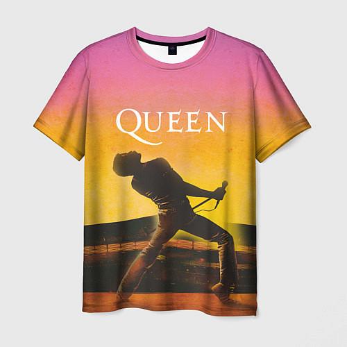 Мужская футболка Queen Freddie Mercury Z / 3D-принт – фото 1