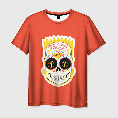 Мужская футболка Мексиканский Барт / 3D-принт – фото 1