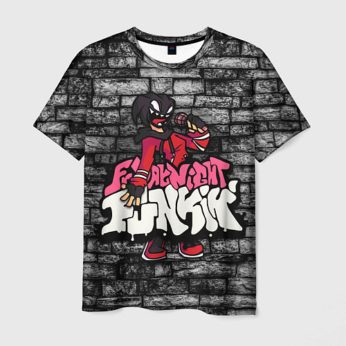 Мужская футболка Friday Night Funkin A G O T I / 3D-принт – фото 1