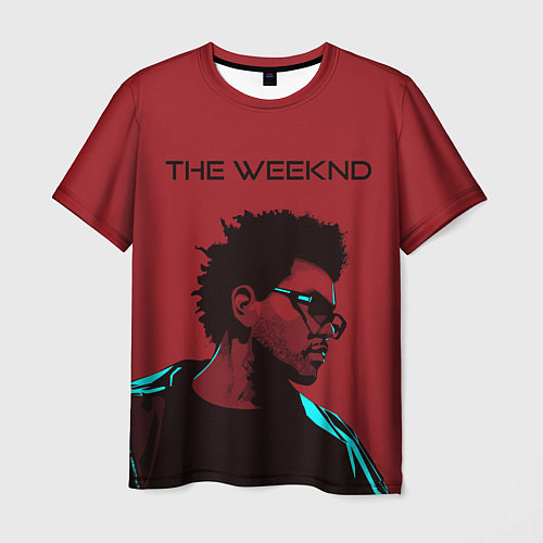 Мужская футболка The weeknd / 3D-принт – фото 1