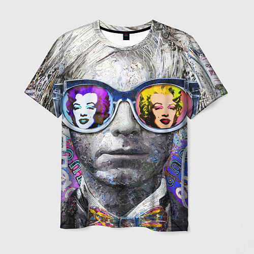 Мужская футболка Andy Warhol Энди Уорхол / 3D-принт – фото 1