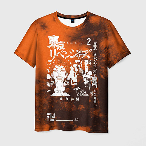 Мужская футболка Такэмити Tokyo Revengers / 3D-принт – фото 1