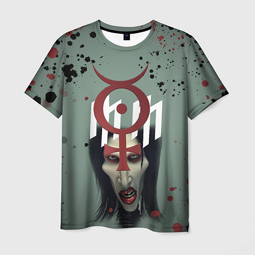 Мужская футболка Marilyn Manson Мерилин Мэнсон Z / 3D-принт – фото 1