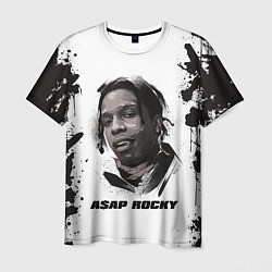 Футболка мужская АСАП ASAP ROCKY Z, цвет: 3D-принт