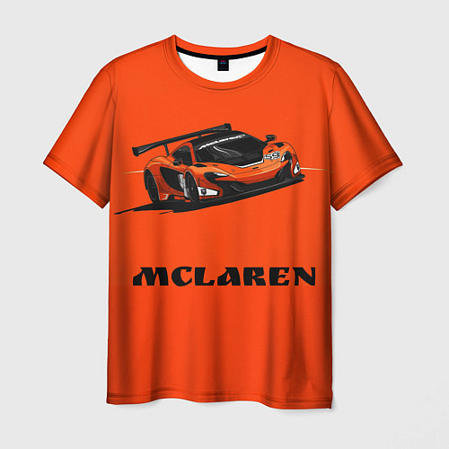 Мужская футболка Mclaren / 3D-принт – фото 1