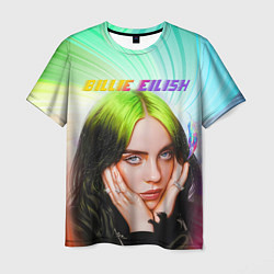 Футболка мужская BILLIE EILISH БИЛЛИ АЙЛИШ Z, цвет: 3D-принт