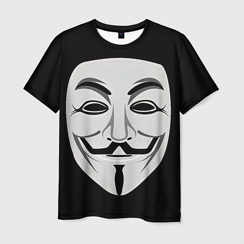 Мужская футболка Guy Fawkes / 3D-принт – фото 1
