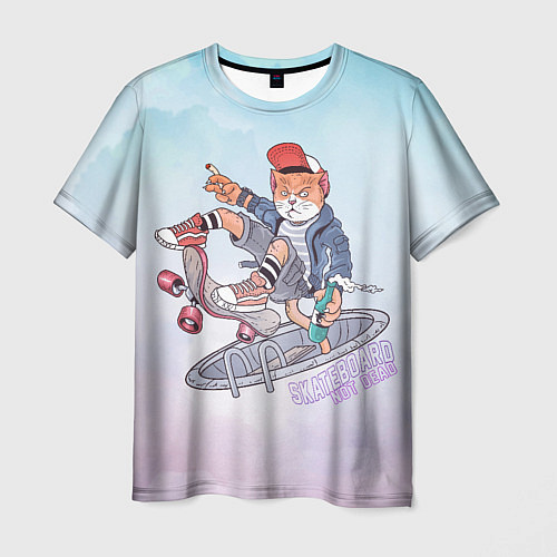 Мужская футболка Skateboard / 3D-принт – фото 1