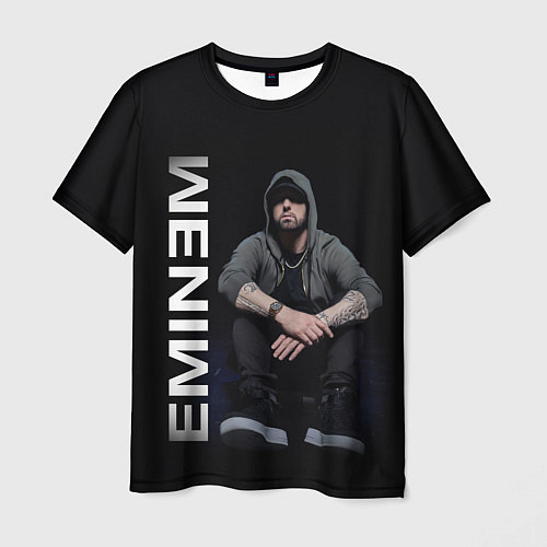 Мужская футболка EMINEM / 3D-принт – фото 1